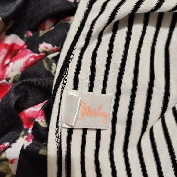 4 Shirley & Stone Long Summer Dresses S Floral Sleeveless Stripe - Picture 9 of 10